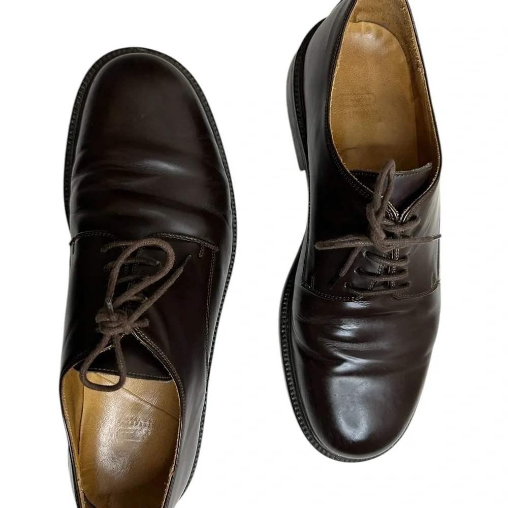 Men's Brown Leather Dress Shoes